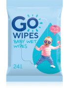 GoWipes Baby Wet Wipes vlažni robčki za otroke od rojstva 24 kos
