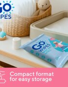 GoWipes Baby Wet Wipes vlažni robčki za otroke od rojstva 24 kos