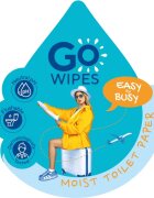 GoWipes Comfort vlažilni toaletni papir 10 kos