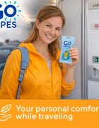 GoWipes Comfort vlažilni toaletni papir 10 kos
