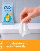 GoWipes Comfort vlažilni toaletni papir 10 kos