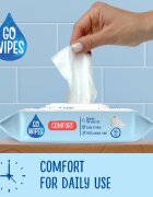 GoWipes Comfort vlažilni toaletni papir za občutljivo kožo 44 kos