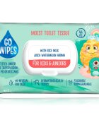 GoWipes For Kids & Juniors vlažilni toaletni papir za občutljivo kožo za otroke 44 kos