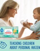 GoWipes For Kids & Juniors vlažilni toaletni papir za občutljivo kožo za otroke 44 kos