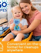 GoWipes For Kids & Juniors vlažilni toaletni papir za otroke 10 kos