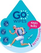 GoWipes Refreshing Wet Wipes osvežilni vlažilni robčki za roke 10x8 kos