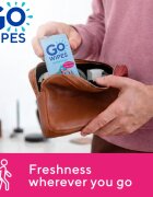 GoWipes Refreshing Wet Wipes osvežilni vlažilni robčki za roke 10x8 kos