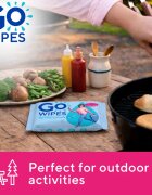GoWipes Refreshing Wet Wipes osvežilni vlažilni robčki za roke 20 kos