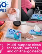GoWipes Refreshing Wet Wipes osvežilni vlažilni robčki za roke 20 kos