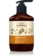 Green Pharmacy Almond & Argan Oil tekoče milo za roke 460 ml