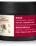 Green Pharmacy Argan Oil & Pomegranate Care Mask negovalna maska za poškodovane lase 300 ml