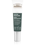 Green Pharmacy Cactus & Squalane Eye Cream vlažilna in posvetlitvena nega za veke in kolobarje pod očmi 15 ml
