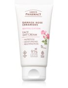 Green Pharmacy Damask Rose & Ceramides Face Cream dnevna krema za obraz za intenzivno prehrano kože 50 ml