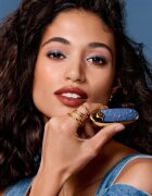 GUERLAIN Blooming Denim Ombres G paleta senčil za oči limitirana edicija 396 Denim Blossom 6 g