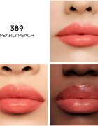 GUERLAIN KissKiss Bee Glow hranilni in vlažilni balzam za ustnice odtenek 389 Pearly Peach 3.2 g