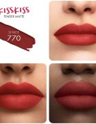 GUERLAIN KissKiss Tender Matte dolgoobstojna šminka z mat učinkom odtenek 770 Desire Red 2.8 g