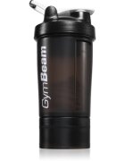 GymBeam Blend Bottle športni shaker + rezervoar barva Black White 1 kos