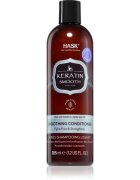 HASK Keratin Protein Smoothing Conditioner balzam za glajenje las za poškodovane in kemično obdelane lase 355 ml