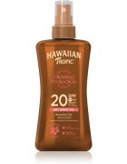 Hawaiian Tropic Glowing Protection Dry Oil Spray vlažilni gel za sončenje SPF 20 200 ml