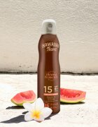 Hawaiian Tropic Glowing Protection Dry Oil Spray zaščitno pršilo za sončenje SPF 15 177 ml