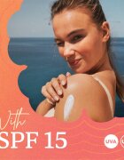 Hawaiian Tropic Glowing Protection Mini krema za sončenje SPF 15 100 ml