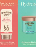 Hawaiian Tropic Glowing Protection Sunscreen Lotion losjon za sončenje SPF 50 170 ml