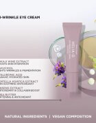 Helia-D Botanic Concept krema za predel okoli oči proti gubam 15 ml