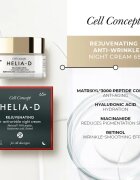 Helia-D Cell Concept nočna pomlajevalna krema 65+ 50 ml