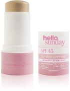 hello sunday the shimmer one mineral glow stick mineralna zaščitna paličica za občutljive predele kože SPF 45 20 g