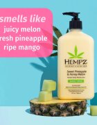 HEMPZ Sweet Pineapple Honey Melon vlažilni losjon za telo 500 ml