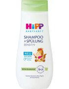 Hipp Babysanft Sensitive šampon in balzam za otroke od rojstva 200 ml
