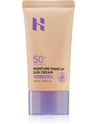 Holika Holika Moisture Make Up Sun Cream zaščitna tonirana krema za obraz SPF 50+ 60 ml