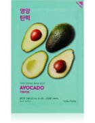 Holika Holika Pure Essence Avocado pomirjevalna tekstilna maska 20 ml