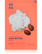 Holika Holika Pure Essence Shea Butter maska iz platna z visokim vlažilnim in hranilnim učinkom 23 ml