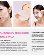 House of Hur Brightening Skin Prep Essence Pad tonizirajoče blazinice za poenotenje tona kože 140 ml
