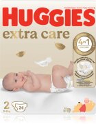 Huggies Extra Care Size 2 plenice za enkratno uporabo 3-6 kg 24 kos