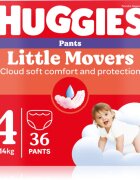 Huggies Little Movers Pants hlačne plenice za enkratno uporabo 9-14 kg 36 kos