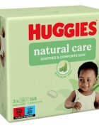 Huggies Natural Care čistilni robčki 3x56 kos