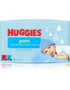 Huggies Pure čistilni robčki za otroke od rojstva 56 kos