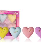 I Heart Revolution Fizzer Kit Hearts darilni set za kopel za ženske 1 kos