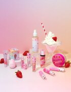 I Heart Revolution Milkshake Strawberry Glaze balzam za ustnice za prehrano in popoln videz s peptidi 9 ml