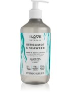 I Love Naturals Bergamot & Seaweed losjon za roke in telo 500 ml