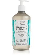 I Love Naturals Bergamot & Seaweed tekoče milo za roke 500 ml