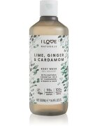 I Love Naturals Lime Ginger & Cardamom gel za prhanje 500 ml