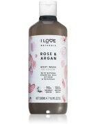 I Love Naturals Rose & Argan opojen gel za prhanje z vonjem vrtnic 500 ml