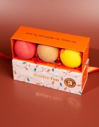 I Love Special Moments Festive Fun kroglica za kopel dišave Cinnamon Pumpkin Spice Gingerbread 3x150 g