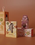 I Love Special Moments Festive Fun kroglica za kopel dišave Cinnamon Pumpkin Spice Gingerbread 3x150 g