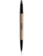 ICONIC London Smokey Eye Duo Kajal obojestranski svinčnik za oči odtenek Midnight Black 0.85 g