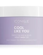 ICONIQUE Professional COOL LIKE YOU Perfect Blonde & Silver Violet maska za lase za nevtralizacijo rumenih odtenkov 200 ml