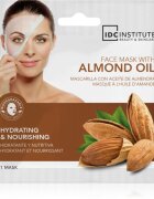 IDC INSTITUTE Almond Oil maska iz platna za obraz za enkratno uporabo 1 kos